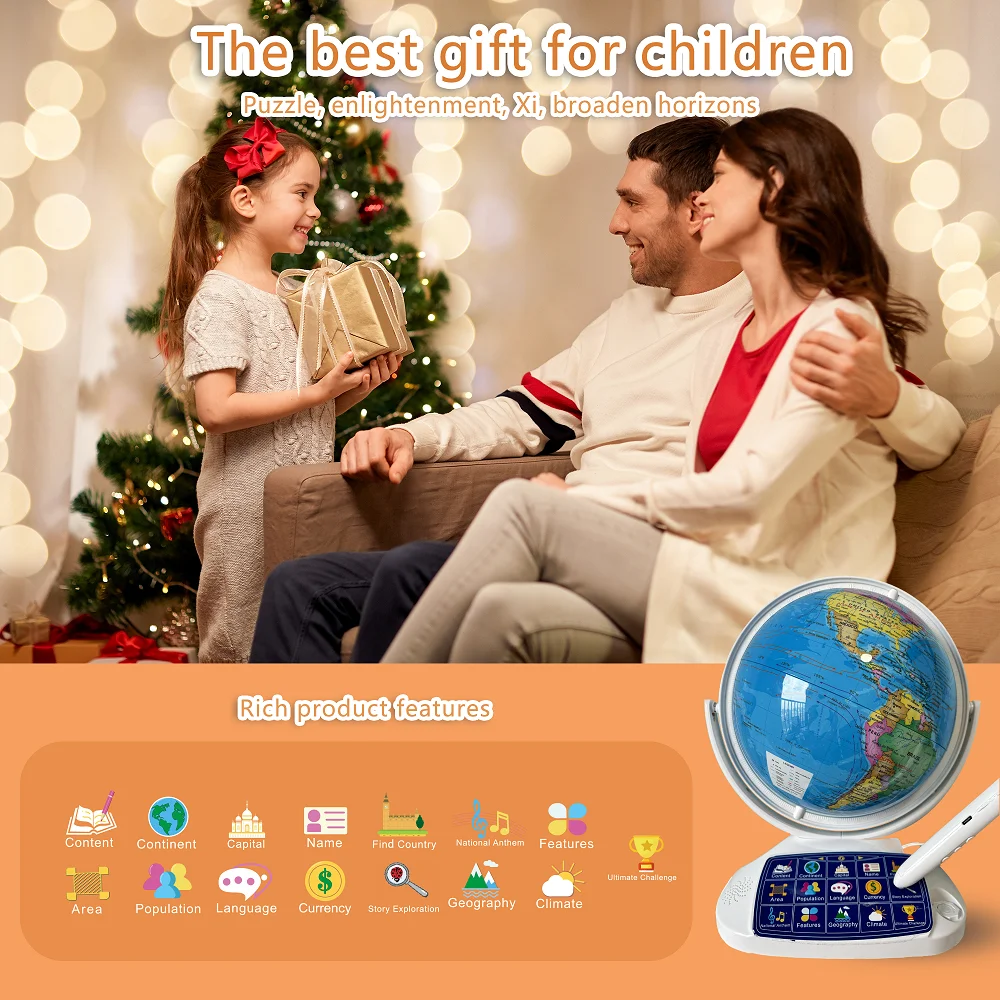 AR Interactive Smart Globe Kid - Globe Interactive Light avaliação e preço
