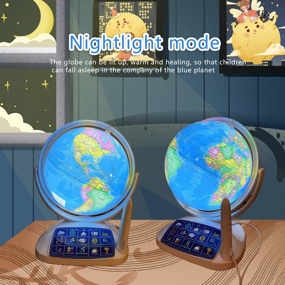 AR Interactive Smart Globe Kid - Globe Interactive Light avaliação e preço