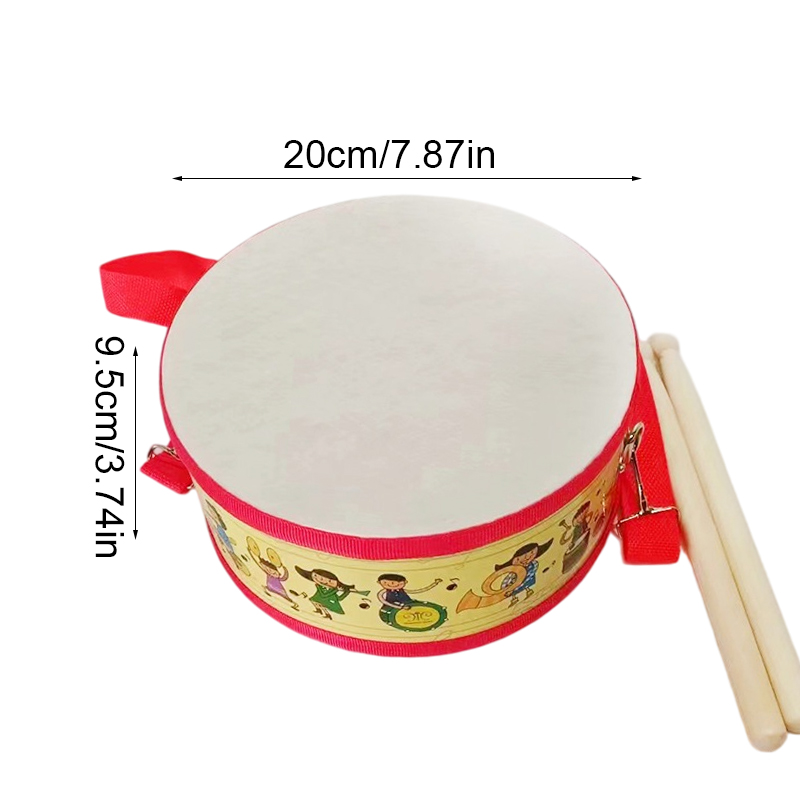 Wooden Drum Toy Kids Musical I - Kids Education Music avaliação e preço