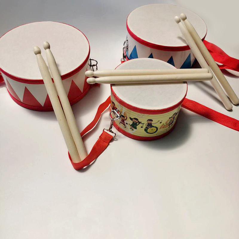 Wooden Drum Toy Kids Musical I - Kids Education Music avaliação e preço