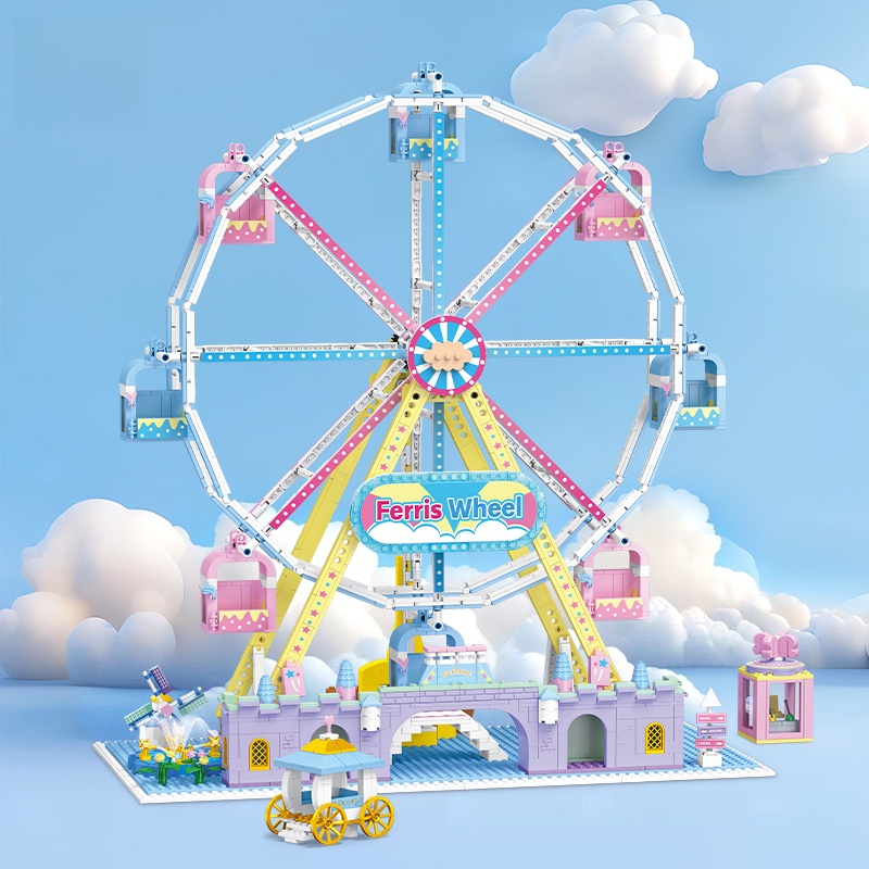 Dream Ferris Wheel Model Build - Kids Education Park avaliação e preço